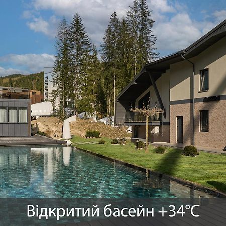 Twins Hotel & Spa Bukovel Bagian luar foto