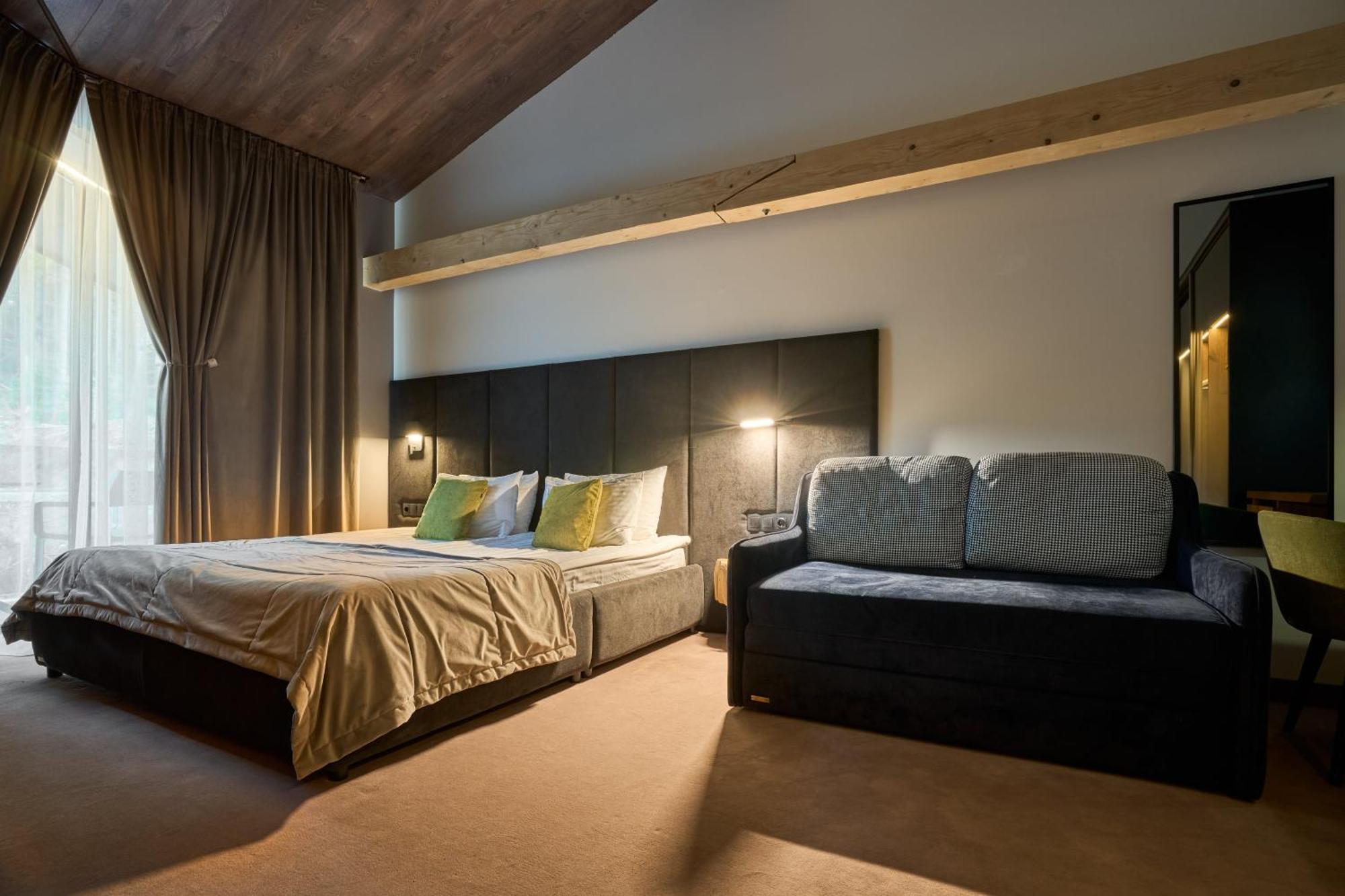Twins Hotel & Spa Bukovel Bagian luar foto