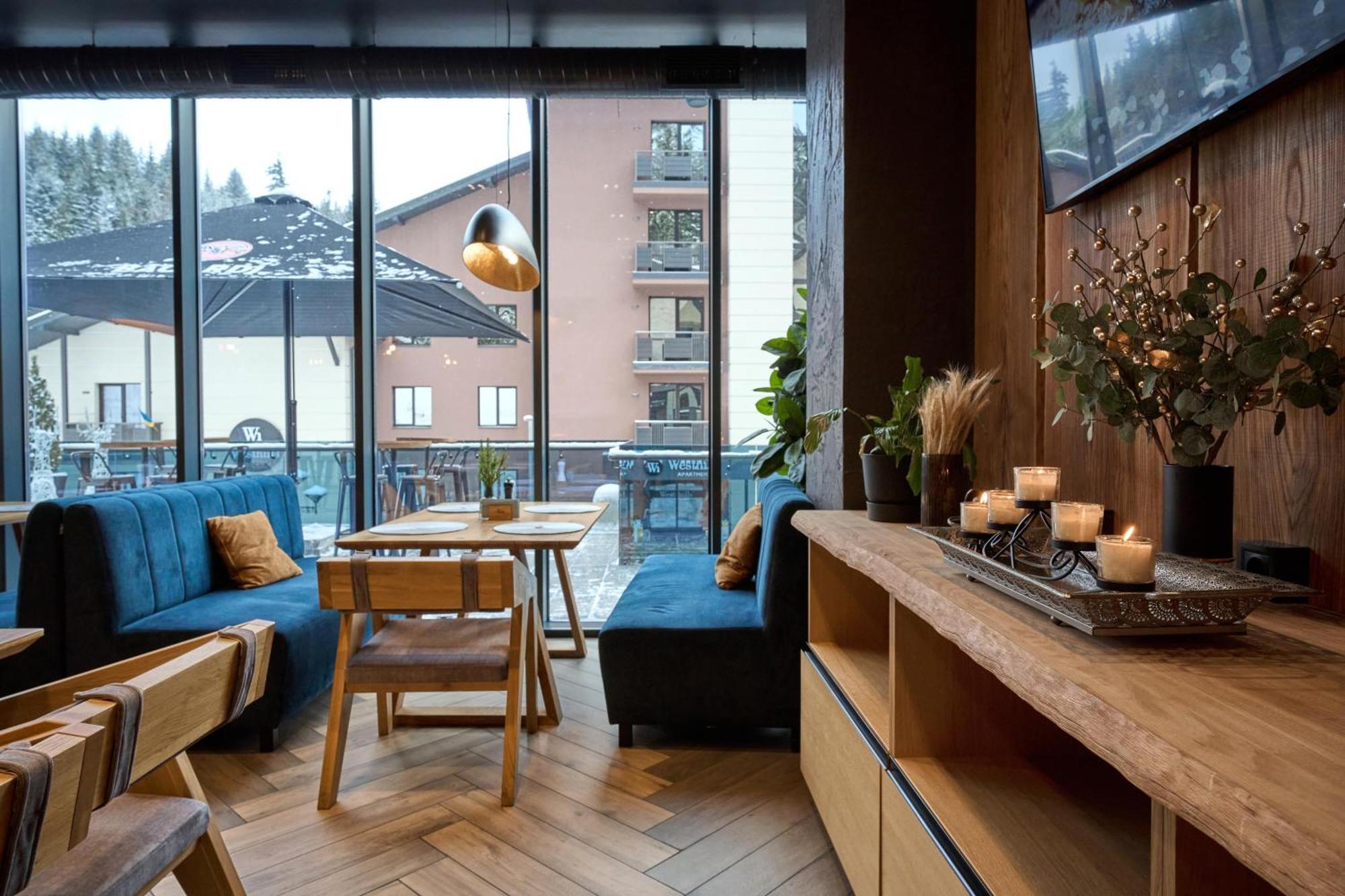 Twins Hotel & Spa Bukovel Bagian luar foto