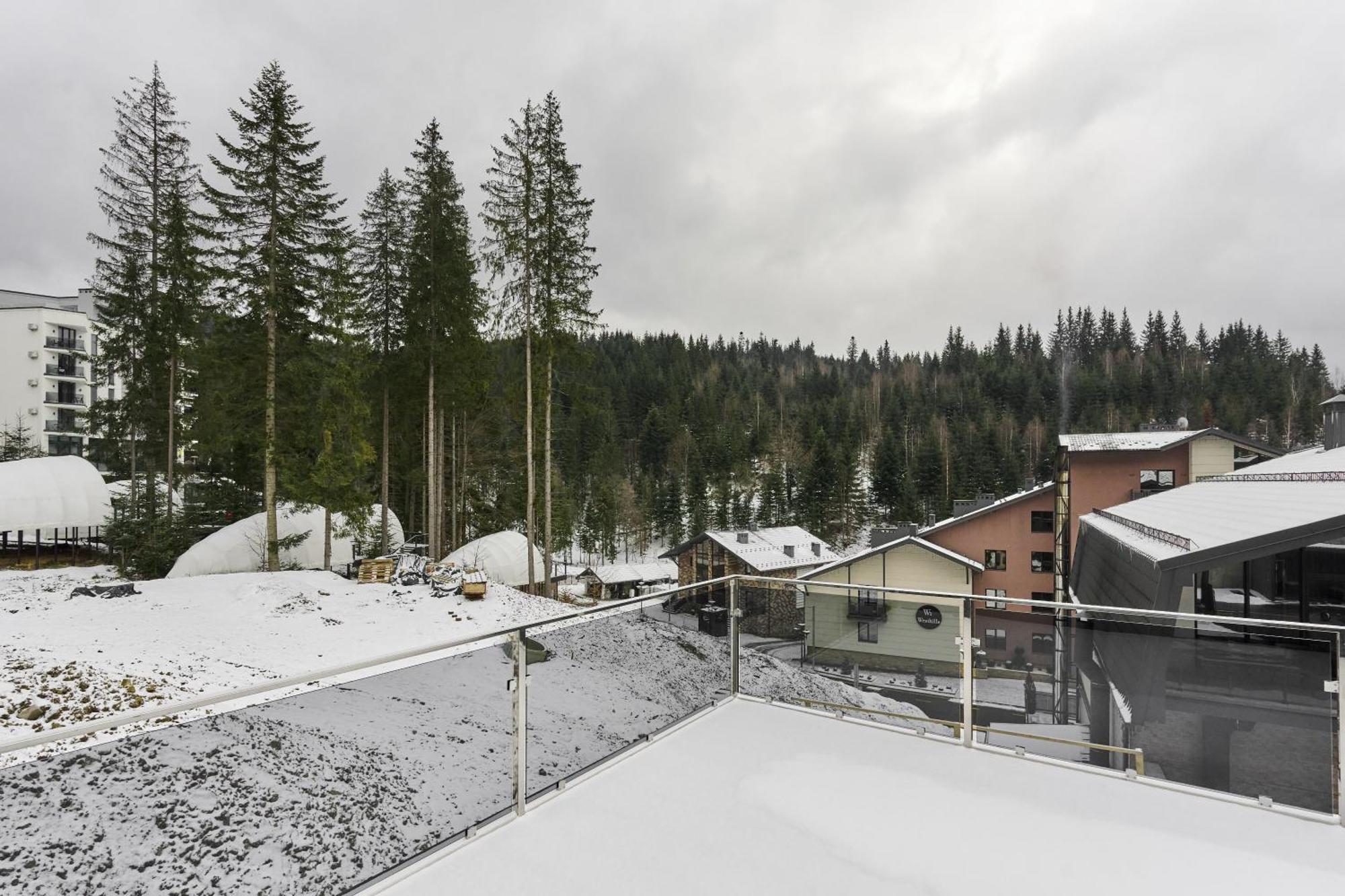 Twins Hotel & Spa Bukovel Bagian luar foto