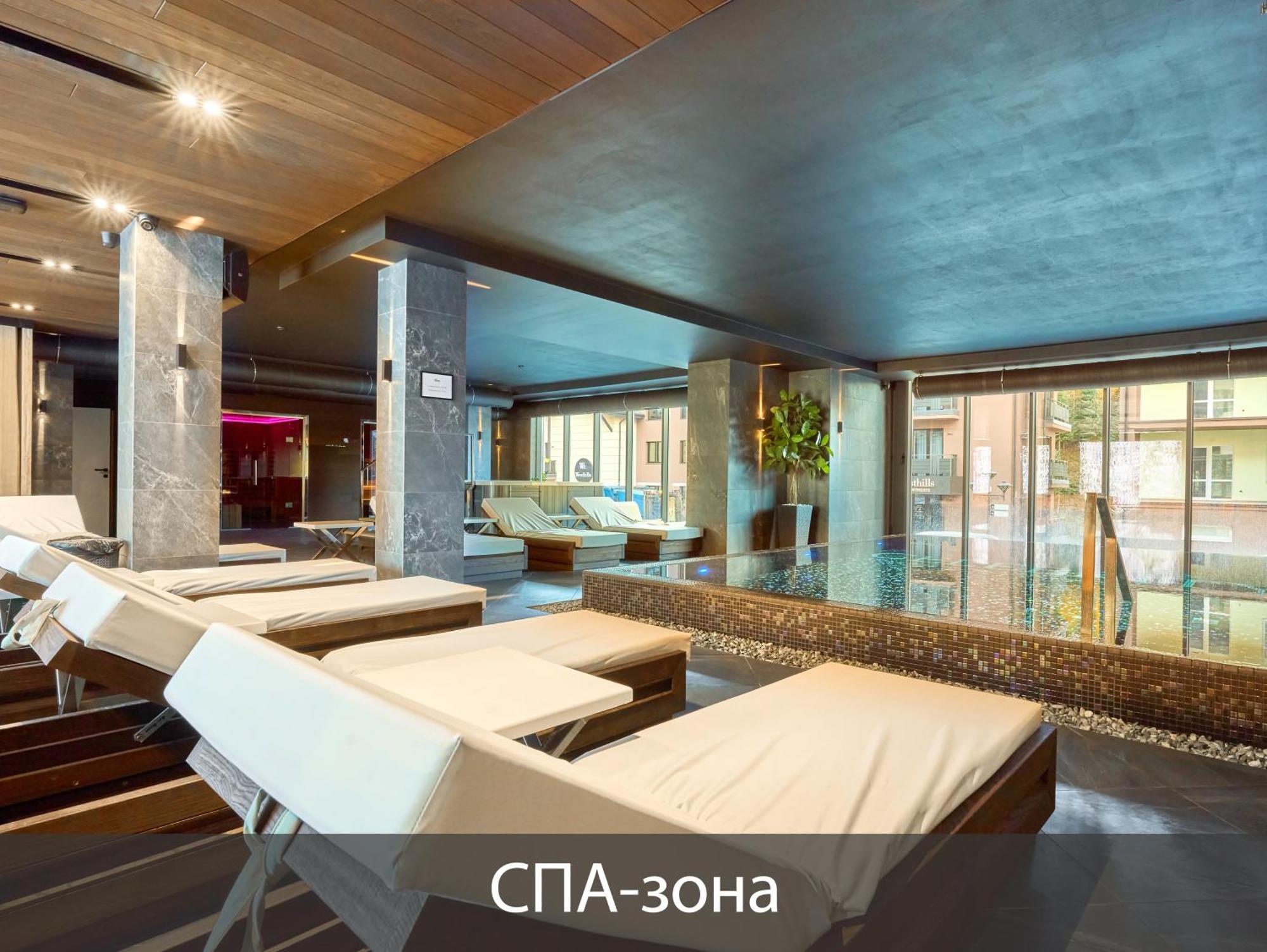 Twins Hotel & Spa Bukovel Bagian luar foto