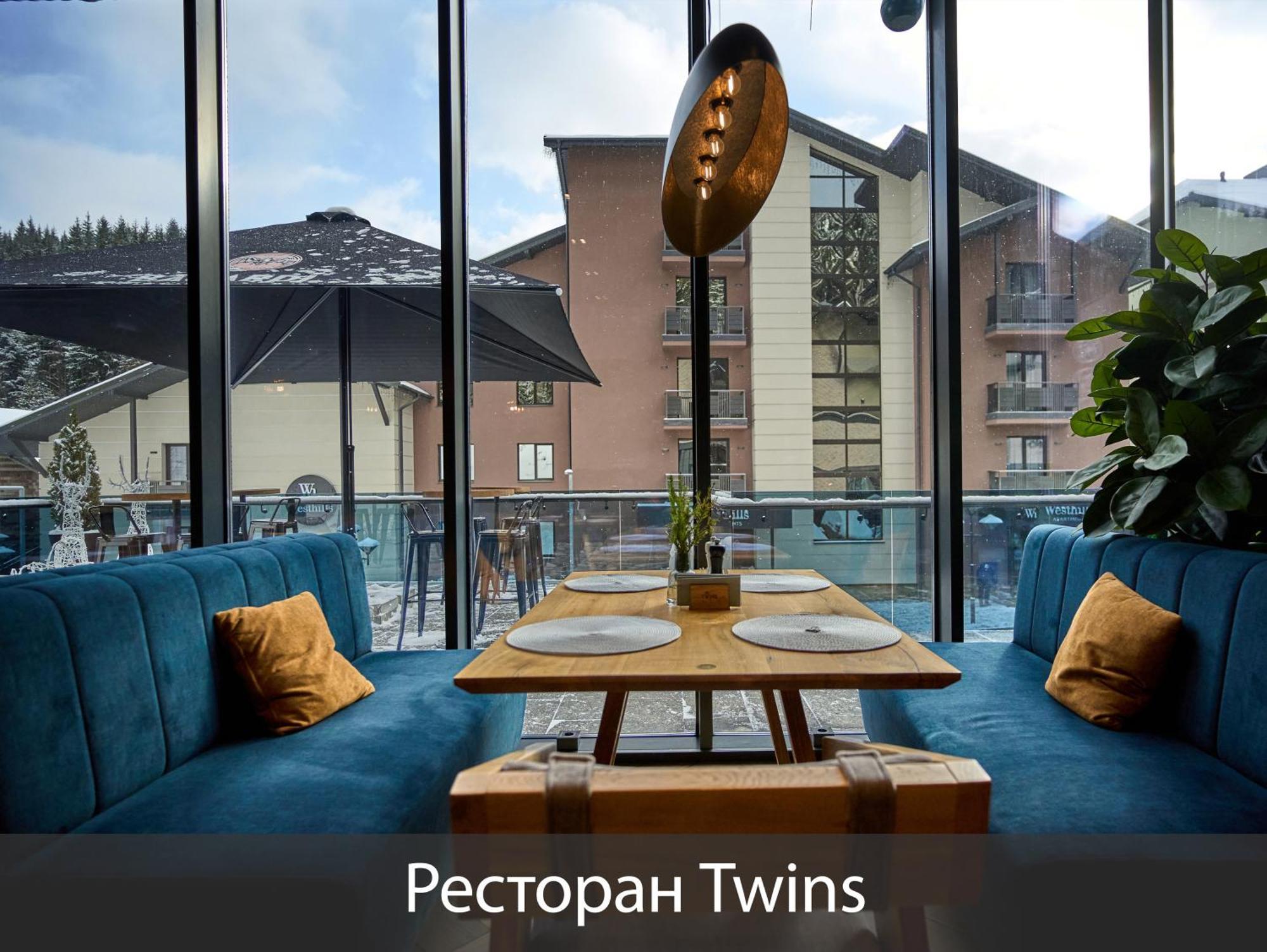 Twins Hotel & Spa Bukovel Bagian luar foto